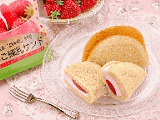 新潟県産『越後姫』使用　いちご練乳サンド