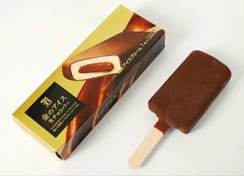 ↑ セブンゴールド 金のアイス 生チョコバー