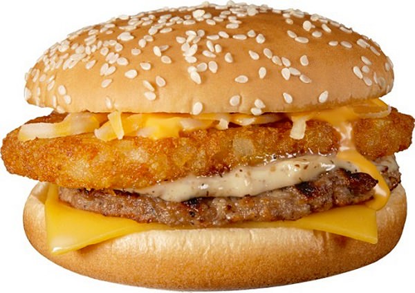↑ BKクアトロチーズバーガー