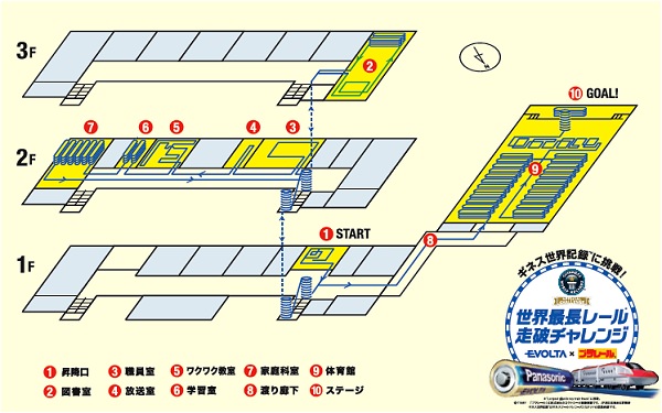 ↑ 記録走行に用いられたコース