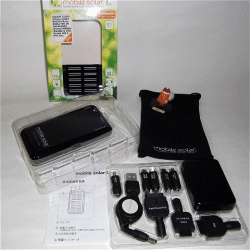 mobile solar L ブラック MS101-BK