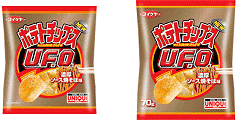 コイケヤポテトチップス 日清焼そばU.F.O. 濃厚ソース焼そば味