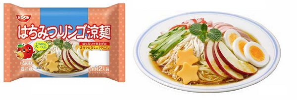 ↑ はちみつリンゴ涼麺 2人前