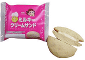 「生ミルキークリームサンド」「生ミルキークリーム&ホイップサンド」