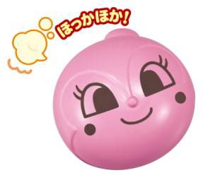 ↑ 初回数量限定としてついてくる「ドキンちゃんまん」(非食用)