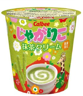 ↑ じゃがりこ 抹茶クリーム