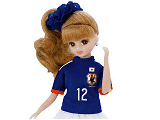 サッカー日本代表チームモデル リカちゃん 2014