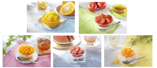↑ UchiCafe'SWEETS 2014年夏コレクション