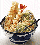 三種揚げ天丼