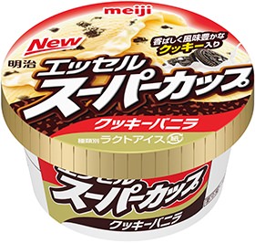 ↑ 明治 エッセル スーパーカップ クッキーバニラ