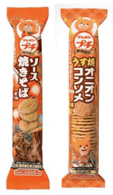 プチソース焼きそばせん、プチうす焼オニオンコンソメ味