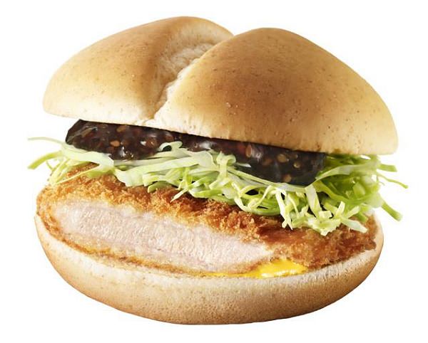 ↑ とんかつマックバーガー