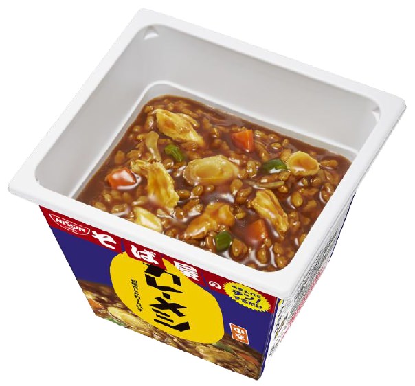↑ 日清そば屋のカレーメシ