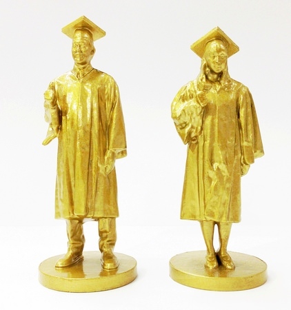 ↑ 東大生3Dフィギュアお守り