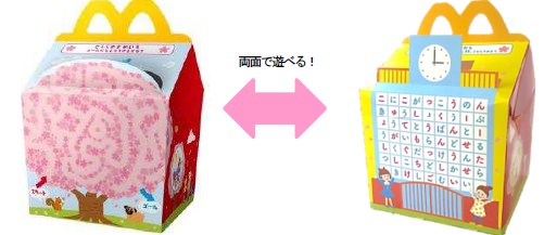 ↑ ハッピーセットボックス