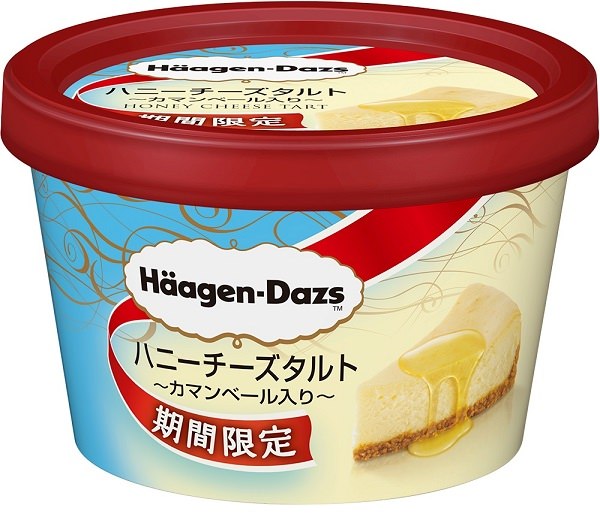 ↑ ハーゲンダッツ ミニカップ ハニーチーズタルト