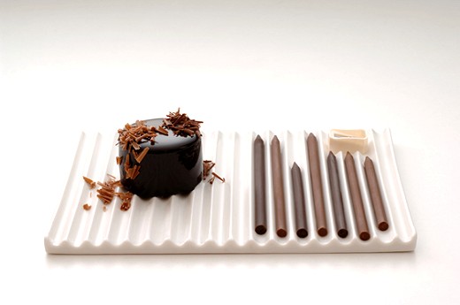 鉛筆型チョコにもうひとつアイディアを追加