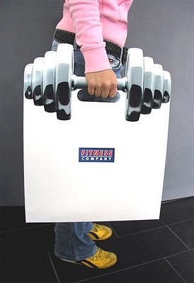 すげぇ怪力! と見間違える手さげ袋