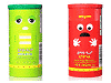 ガチャピンとムックをあしらったポテトチップイメージ