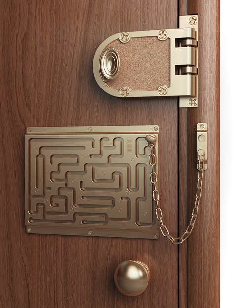 「Defendius door chain」