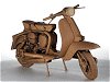 段ボール製のバイクイメージ