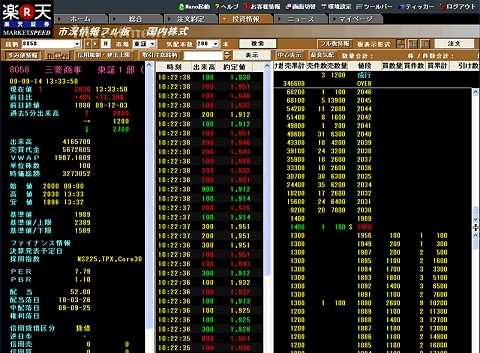 ↑ フル板情報イメージ