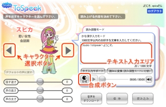 ↑ 基本的な使い方