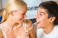 夫婦で食事