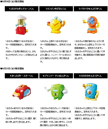 ↑ スマイルポンプ一覧