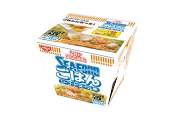 ↑ 「日清カップヌードルごはん シーフード」パッケージ