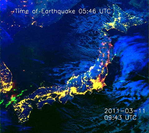 ↑ 2011年3月11日18時43分(日本時間)