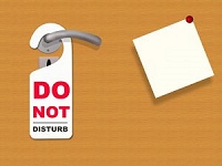 Don't disturb