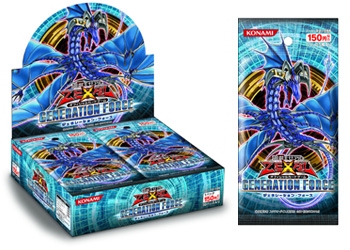 ↑ 遊戯王ゼアルOCG GENERATION FORCE (4月16日発売)