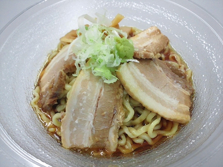 ↑ 会津喜多方ラーメン坂内 和風冷やしラーメン