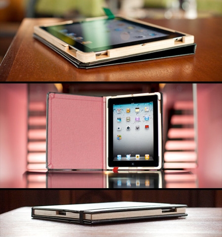 ↑ ブックケースなiPadケース