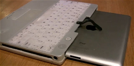 ↑ ノートパソコンなiPad。