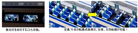 ↑ 車内造型のこだわりの一例