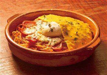 ↑ 焼きパスタ ナポリタン