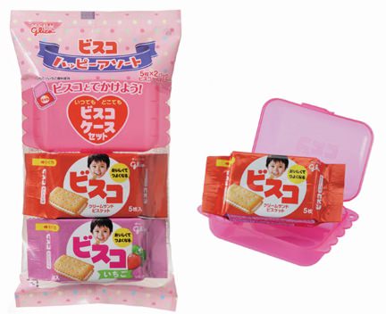 ↑ ビスコ ハッピーアソート<ビスコケース付き>