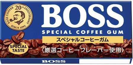 ↑ BOSSスペシャルコーヒーガム