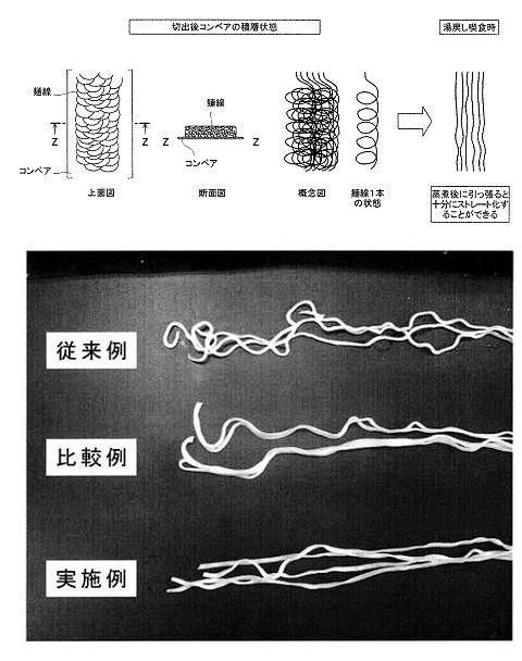 ↑ 特許情報の公開図面と事例写真
