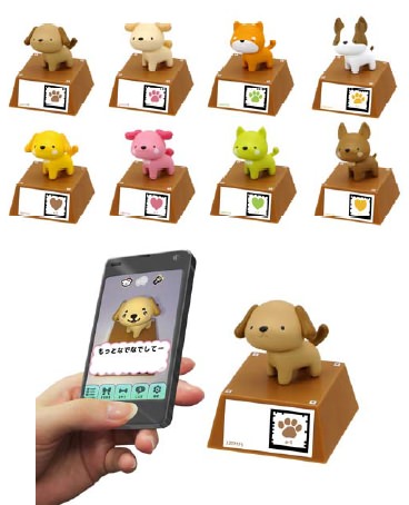↑ おねだりわんこ(セブンイレブンで先行発売される8種類)