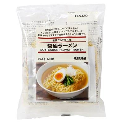 ↑ 和風だしで食べる 醤油ラーメン