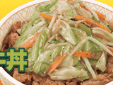 塩だれ野菜牛丼