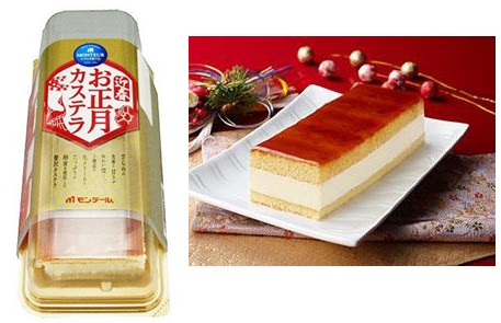 ↑ お正月カステラ