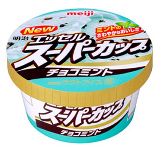 ↑ 明治エッセル スーパーカップ チョコミント