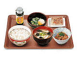 まぜのっけごはん朝食