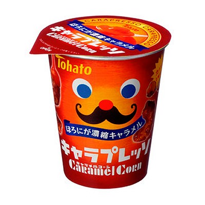 ↑ キャラプレッソ キャラメルコーン
