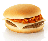 ミートソースバーガー