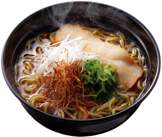 ↑ 出汁入り鶏がら醤油ラーメン